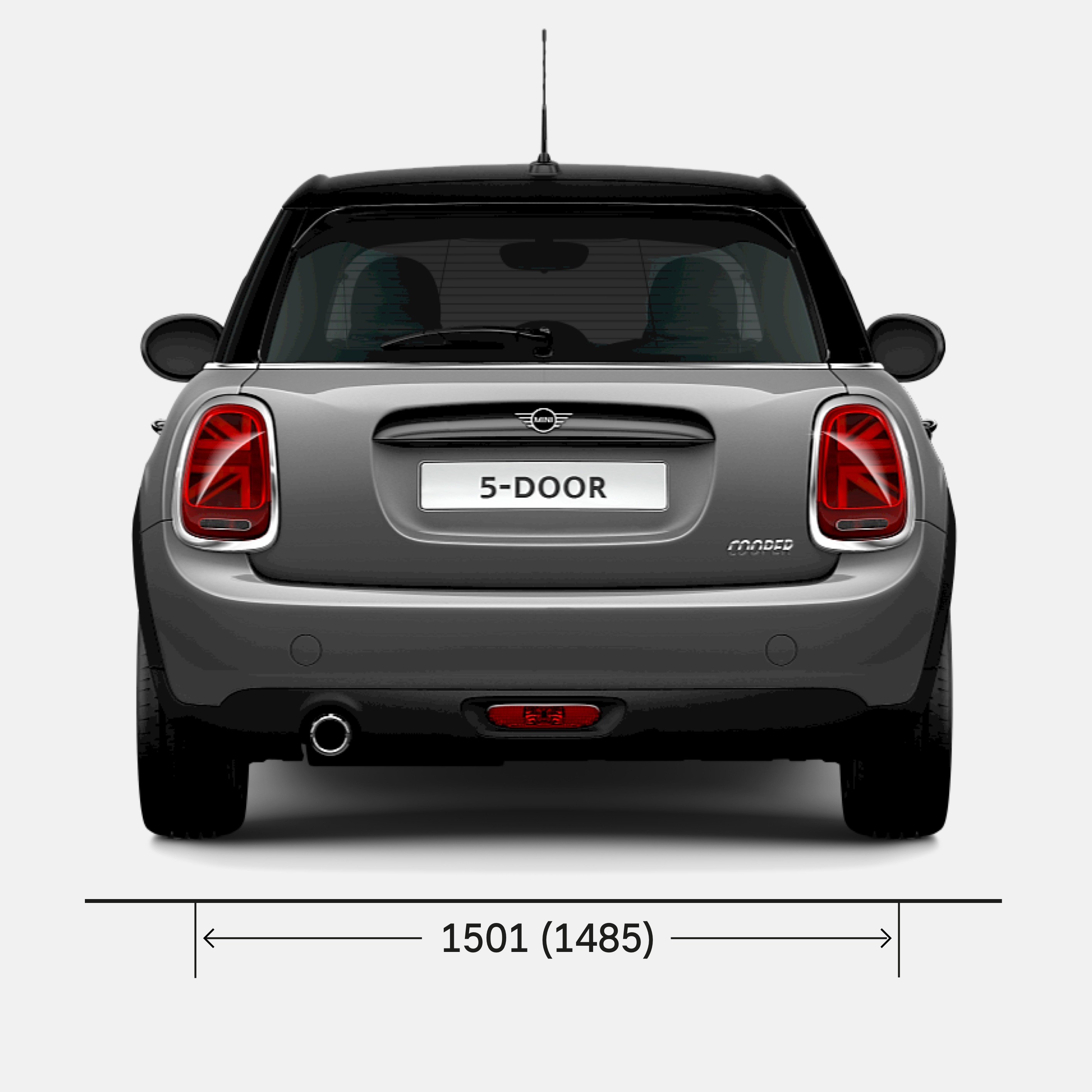 MINI 5 PORTES – VUE ARRIÈRE